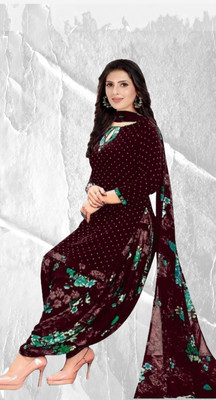 HouseOfCommon Crepe Printed Salwar Suit Material