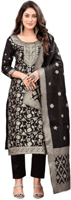 ARISHTA Art Silk Self Design Kurta & Churidar Material