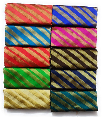 zokato Cotton Silk Self Design Blouse Material