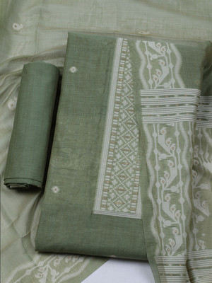Meena Bazaar Chanderi Self Design Salwar Suit Material