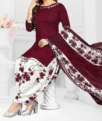 MAHAKLI CREATION Crepe Printed Salwar Suit Material