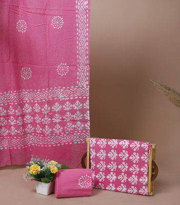 RIGDOM Pure Cotton Self Design, Printed Salwar Suit Material