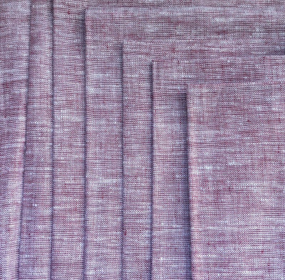 MS ZEENAT TRADERS Linen Self Design Shirt Fabric