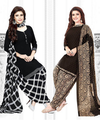 Caoimhe Crepe Printed Salwar Suit Material