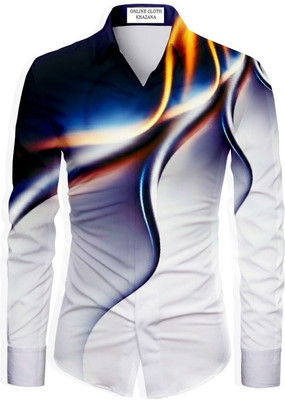 online cloth khazana Polycotton Self Design Shirt Fabric