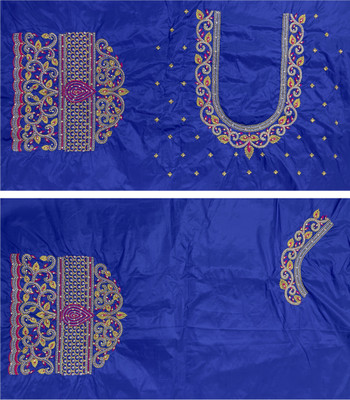 VLIPCARTZ Cotton Silk Embroidered Blouse Material
