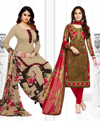 Alexander Crepe Printed Salwar Suit Material