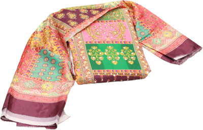 Bridal Cotton Blend Floral Print Salwar Suit Material