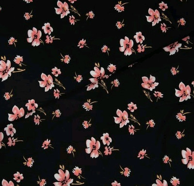 vasani Crepe Printed Kurta Fabric