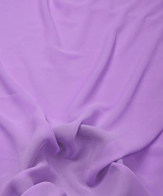 SahiSaamaan Georgette Solid Multi-purpose Fabric