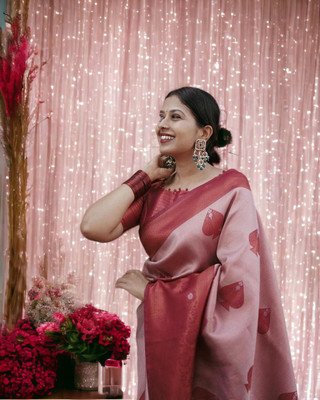 Kanjivaram Jacquard Printed Blouse Material