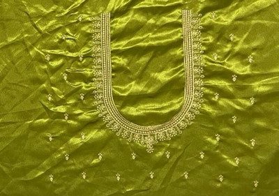 Soundarya Silk Blend Embroidered Blouse Material