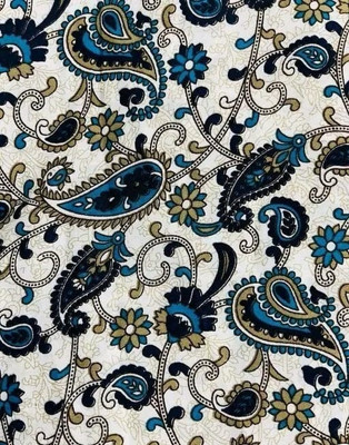HIGHLANDING Crepe Printed Kurta Fabric