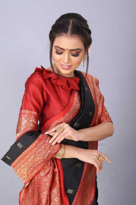 ORGANZA Jacquard Self Design Blouse Material