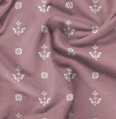 Soimoi Cotton Blend Geometric Print Multi-purpose Fabric