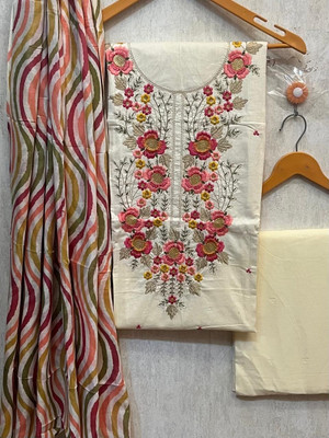 dastoori Pure Cotton Printed Salwar Suit Material