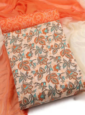 HouseOfCommon Cotton Blend Printed Salwar Suit Material