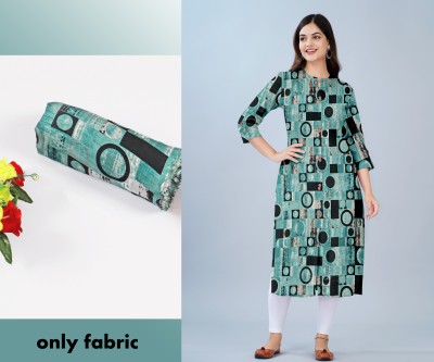 TATMIN Crepe Printed Kurta Fabric