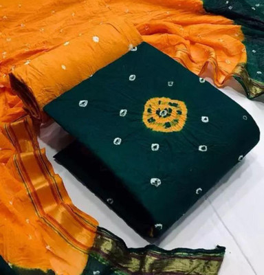 RAVI JANKI Viscose Rayon Dyed Salwar Suit Material