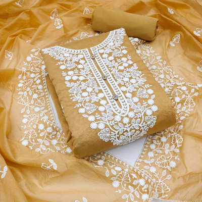 Peachmode Modal Embroidered Salwar Suit Material