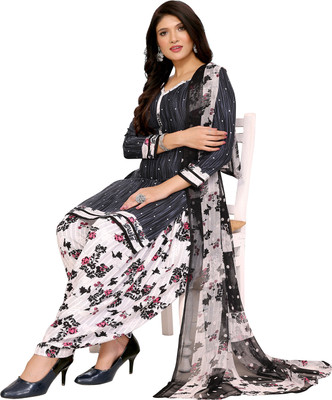 Priyashi Crepe Printed Salwar Suit Material