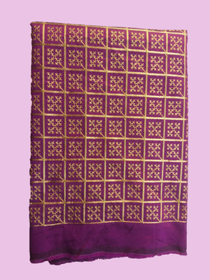 Shantuba textiles Silk Blend Embroidered Blouse Material