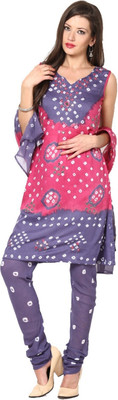 JABAMA Cotton Blend Printed Salwar Suit Material