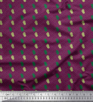 Soimoi Pure Cotton Floral Print Multi-purpose Fabric