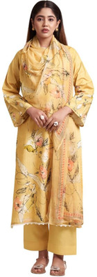 HouseOfCommon Muslin Embroidered Salwar Suit Material