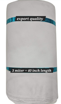 Zaara Net/Lace Solid Multipurpose Running Fabric