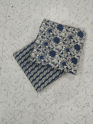 Stylenza Wool Floral Print Kurta & Palazzo Material
