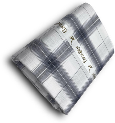 RSIHTEY Cotton Blend Checkered Shirt Fabric