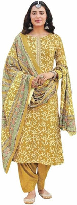 HouseOfCommon Wool Embroidered Salwar Suit Material
