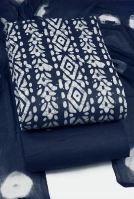 Anny Deziner Cotton Blend Printed Salwar Suit Material