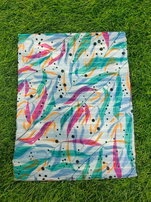 Chamunda art Muslin Printed Kurta Fabric