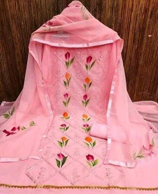 Stylebhawani Georgette Printed Salwar Suit Material