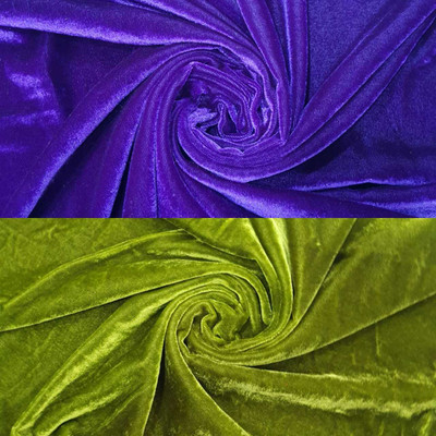 Seg Velvet Self Design Blouse Material