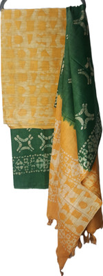 HAIDER ALI AND SONS Cotton Blend Printed Salwar Suit Material