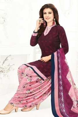 YASHIKA Crepe Printed Salwar Suit Material