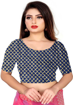 HouseOfCommon Silk Blend Embroidered Blouse Material