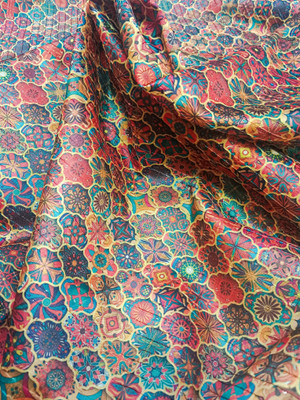 Divine Trends Jacquard Geometric Print Blouse Material