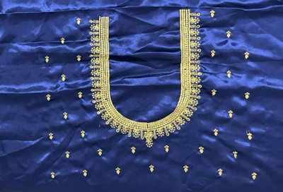 Soundarya Silk Blend Embroidered Blouse Material