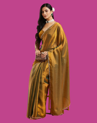 Croza Chiffon Embroidered Blouse Material