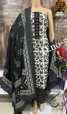 Priyanka Fashion Pure Cotton Printed Kurta & Churidar Material