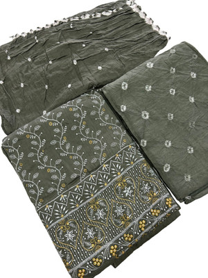 Drashti Creation Pure Cotton Embellished Salwar Suit Material