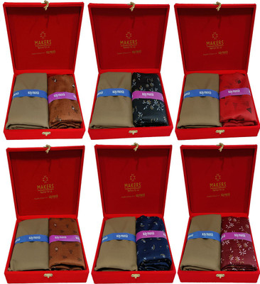 Raymond Cotton Blend Printed Shirt & Trouser Fabric