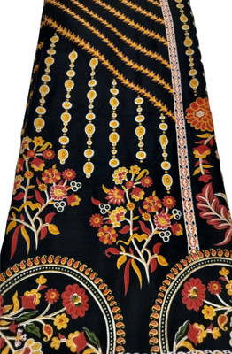 SOFFI Cotton Blend Geometric Print Salwar Suit Material