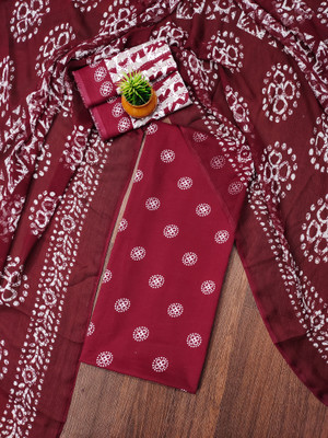 ANAND Crepe Printed Salwar Suit Material