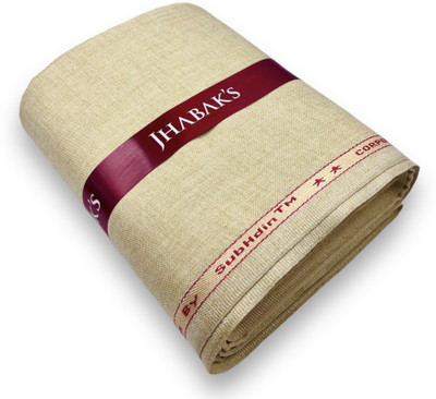 JHABAK'S Viscose Rayon Solid Trouser Fabric