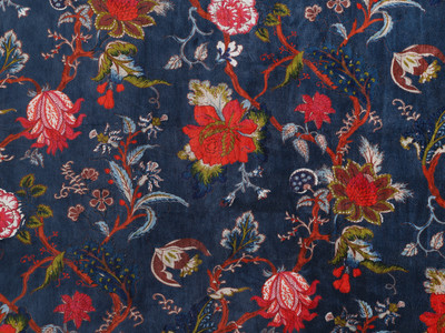 Ravaiyaa - Attitude Is Everything Velvet Floral Print Multi-purpose Fabric